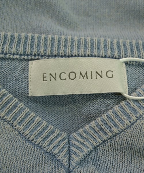 ENCOMING（インカミング）ニット・セーター 青 サイズ:M メンズ/2200654907016