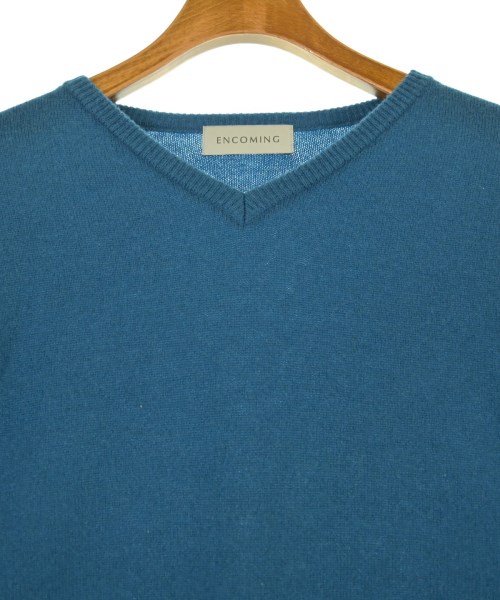 ENCOMING（インカミング）ニット・セーター 青 サイズ:M メンズ/2200654907023