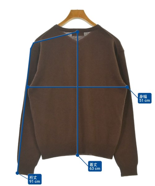 ENCOMING（インカミング）ニット・セーター 茶 サイズ:S メンズ/2200654907030