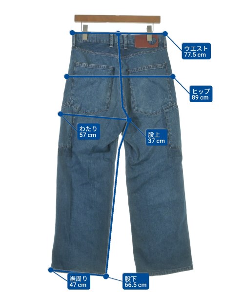 ENCOMING（インカミング）デニムパンツ 青 サイズ:S メンズ/2200647826041