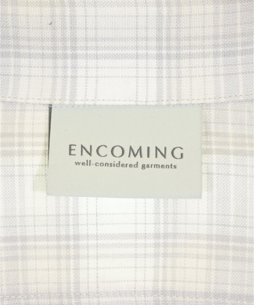 ENCOMING（インカミング）カジュアルシャツ グレー サイズ:M メンズ/2200728098091