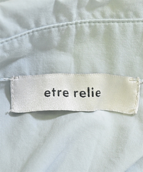 etre relie（エトレリー）カジュアルシャツ 青 サイズ:F レディース/2200611487018