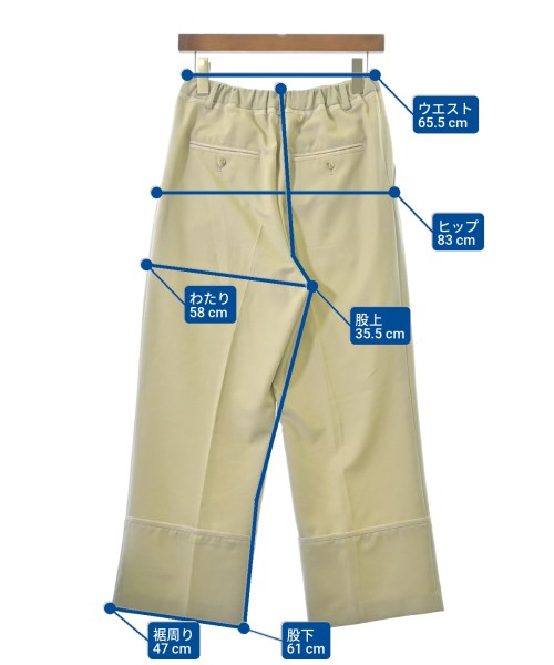 etre relie（エトレリー）スラックス ベージュ サイズ:36(S位) レディース/2200676191066