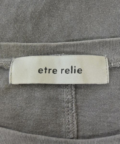 etre relie（エトレリー）Tシャツ・カットソー グレー サイズ:F レディース/2200694324064