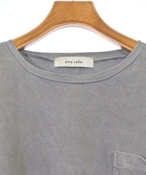 etre relie（エトレリー）Tシャツ・カットソー グレー サイズ:F レディース/2200694324064