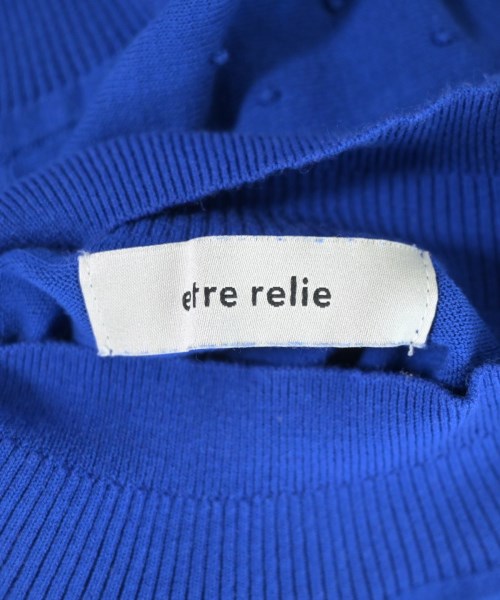 etre relie（エトレリー）ニット・セーター 青 サイズ:F レディース/2200695249021