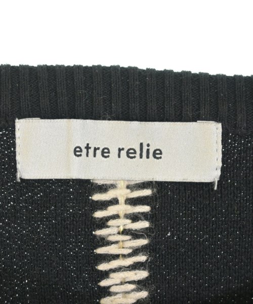 etre relie（エトレリー）ニット・セーター 黒 サイズ:F レディース/2200718076108