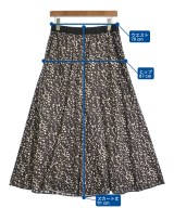 etre relie（エトレリー）ロング・マキシ丈スカート 茶 サイズ:-(M位) レディース/2200707545103