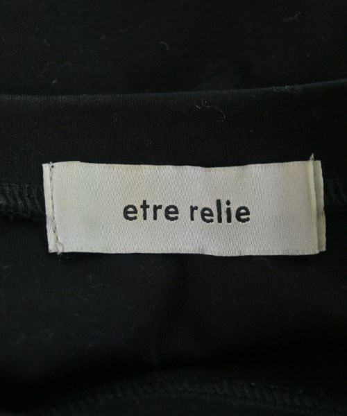 etre relie（エトレリー）Tシャツ・カットソー 黒 サイズ:F レディース/2200671746032