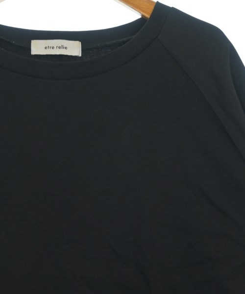 etre relie（エトレリー）Tシャツ・カットソー 黒 サイズ:F レディース/2200671746032