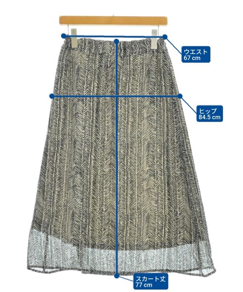 etre relie（エトレリー）ロング・マキシ丈スカート 黒 サイズ:-(M位) レディース/2200671746056