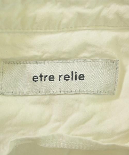 etre relie（エトレリー）カジュアルシャツ 白 サイズ:F レディース/2200671746070