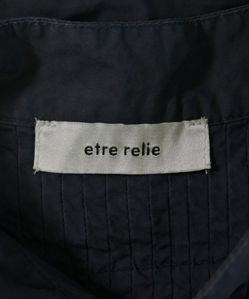 etre relie（エトレリー）シャツワンピース 紺 サイズ:F レディース/2200735210165