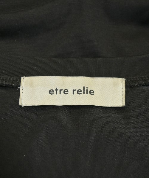 etre relie（エトレリー）Tシャツ・カットソー 黒 サイズ:F レディース/2200692281093