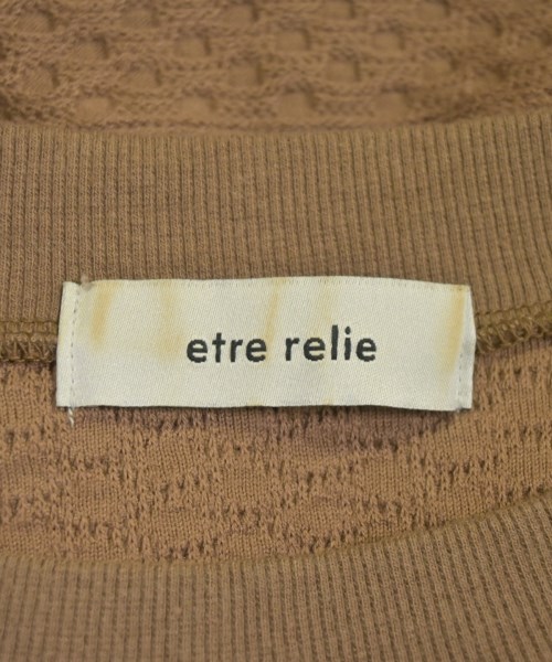 etre relie（エトレリー）ノースリーブ 茶 サイズ:F レディース/2200692281178