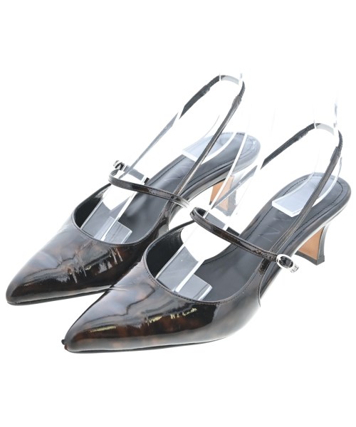 HEWN(ヒューン)パンプス 茶 サイズ:EU37 1/2(24cm位)/2200667812055