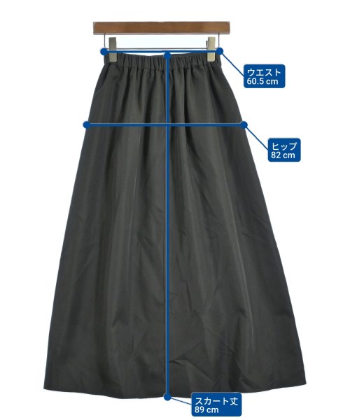 HEYUMM（ヘユム）ロング・マキシ丈スカート グレー サイズ:S レディース/2200628215093