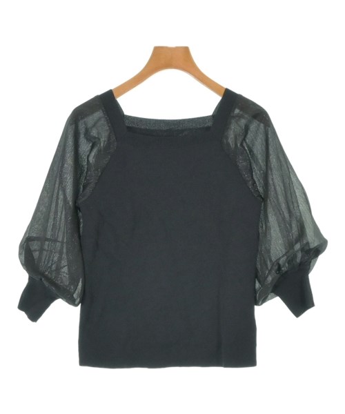 HEYUMM(ヘユム)ニット・セーター 黒 サイズ:ONE/2200650861091