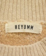 HEYUMM（ヘユム）ニット・セーター ベージュ サイズ:ONE レディース/2200659658098