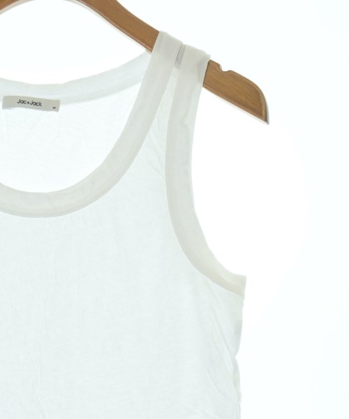 JAC+JACK（ジャックアンドジャック）タンクトップ 白 サイズ:M レディース/2200662854067