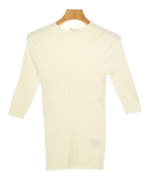 kone(コーン)ニット・セーター 白 サイズ:F/2200641490040