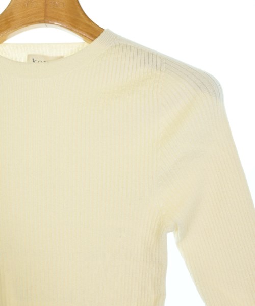 kone（コーン）ニット・セーター 白 サイズ:F レディース/2200641490040