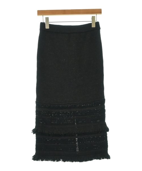 kone(コーン)ロング・マキシ丈スカート 茶 サイズ:M-L/2200677579115