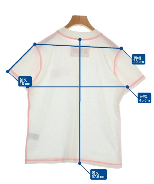LA VESTE（ラヴェスト）Tシャツ・カットソー 白 サイズ:F レディース/2200687187119