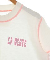 LA VESTE（ラヴェスト）Tシャツ・カットソー 白 サイズ:F レディース/2200687187119