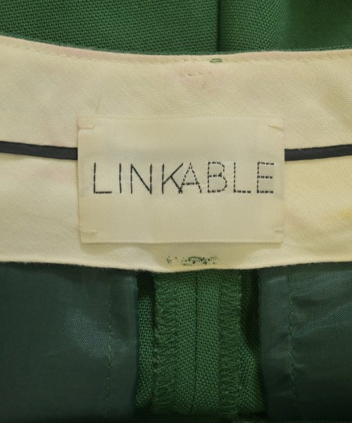 LINKABLE（リンカブル）スラックス 緑 サイズ:36(S位) レディース/2200610632051