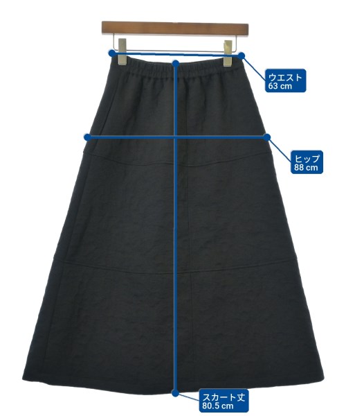 LINKABLE（リンカブル）ロング・マキシ丈スカート 黒 サイズ:M レディース/2200701236632