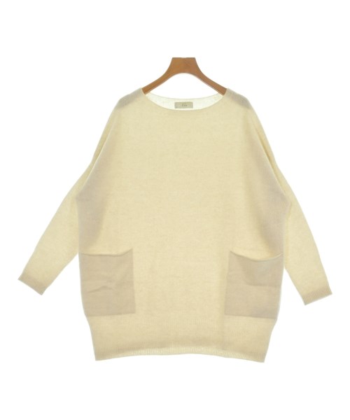 MAISON IENA(メゾンイエナ)ニット・セーター ベージュ サイズ:F/2200673111395