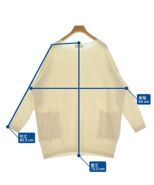 MAISON IENA（メゾンイエナ）ニット・セーター ベージュ サイズ:F レディース/2200673111395