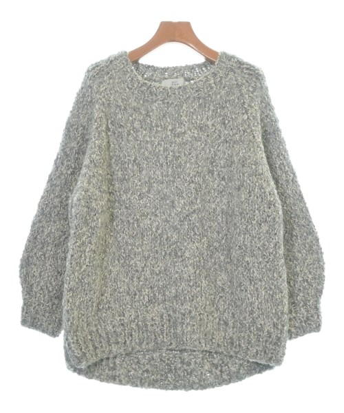 MAISON IENA(メゾンイエナ)ニット・セーター グレー サイズ:F/2200673111401