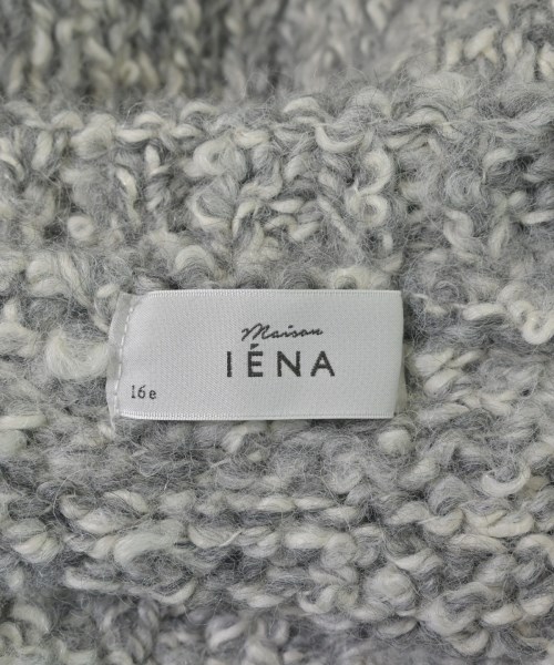 MAISON IENA（メゾンイエナ）ニット・セーター グレー サイズ:F レディース/2200673111401