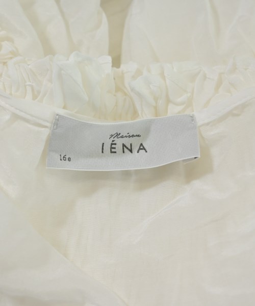 MAISON IENA（メゾンイエナ）ブラウス 白 サイズ:F レディース/2200661313220
