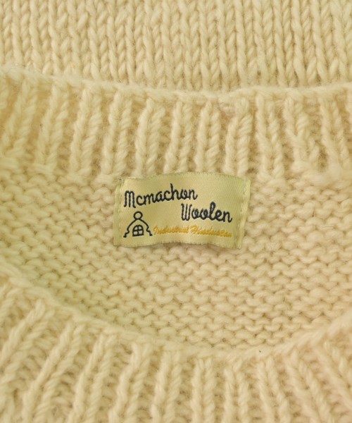 Mcmachan Woolen（マクマーンウーレン）ニット・セーター 白 サイズ:F メンズ/2200619563059