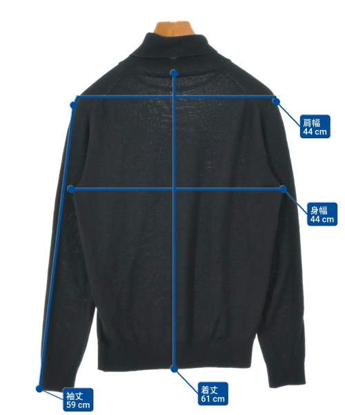 MOONCASTLE（ムーンキャッスル）ニット・セーター 黒 サイズ:S メンズ/2200644885027