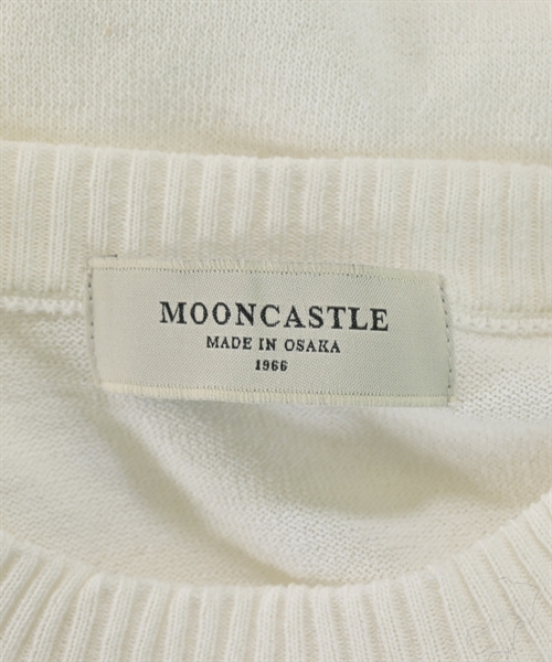 MOONCASTLE（ムーンキャッスル）ニット・セーター 白 サイズ:S メンズ/2200613010047