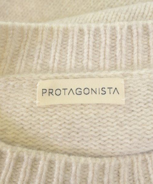 PROTAGONISTA（プロタゴニスタ）ニット・セーター ベージュ サイズ:1(S位) レディース/2200642943040