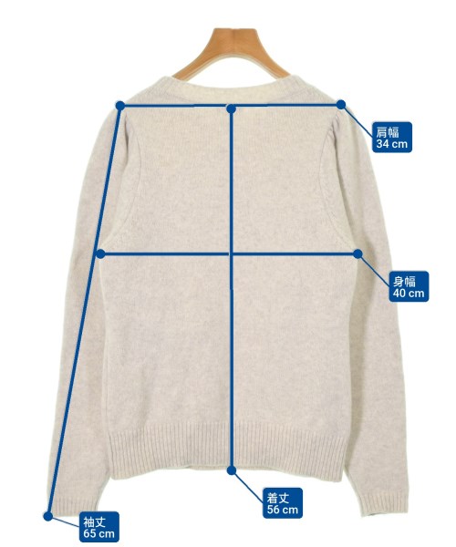 PROTAGONISTA（プロタゴニスタ）ニット・セーター ベージュ サイズ:1(S位) レディース/2200642943040