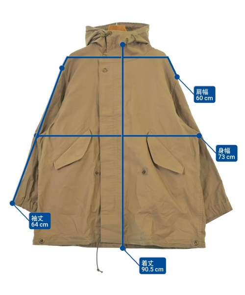 refomed（リフォメッド）モッズコート ベージュ サイズ:3(L位) メンズ/2200635276049