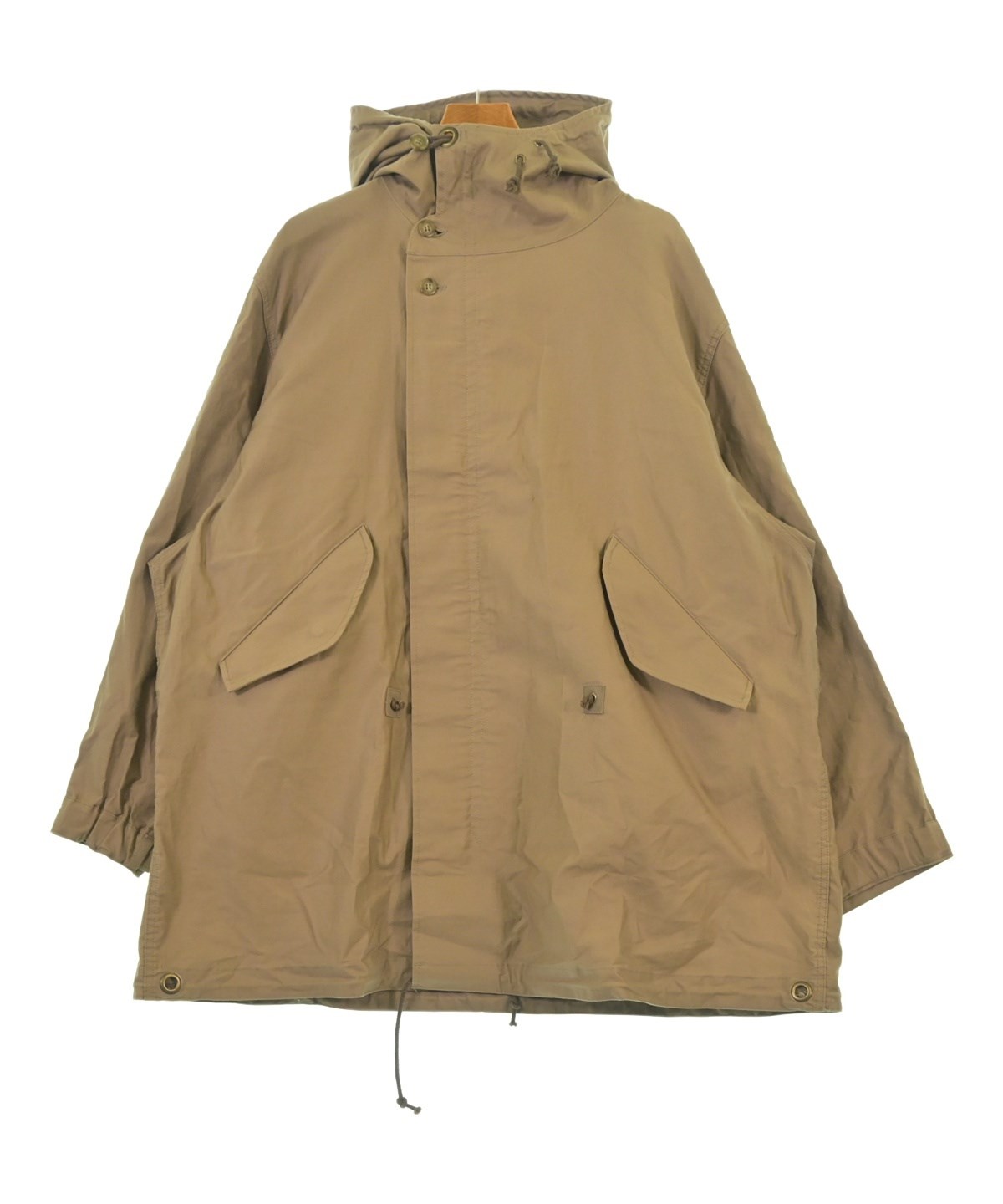 refomed リフォメッド モッズコート メンズ 【古着】【中古】 refomed（リフォメッド）モッズコート ベージュ サイズ:3(L位) メンズ