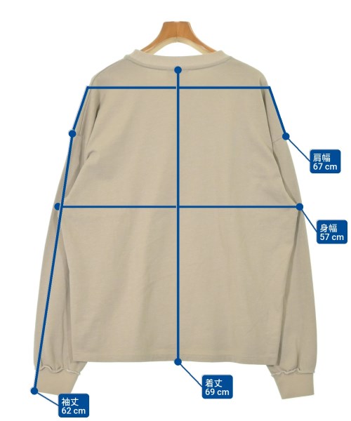 refomed（リフォメッド）Tシャツ・カットソー ベージュ サイズ:2(M位) メンズ/2200635276193