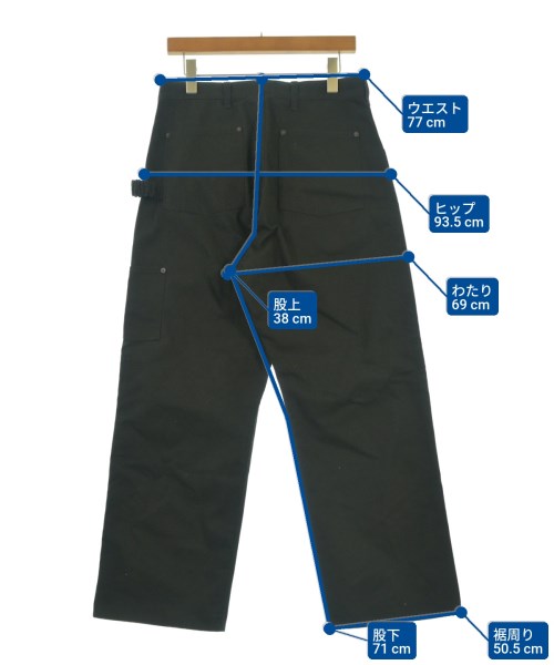 refomed（リフォメッド）チノパン 黒 サイズ:-(S位) メンズ/2200635276353