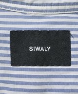 SIWALY（シワリー）シャツワンピース 青 サイズ:38(M位) レディース/2200705610063