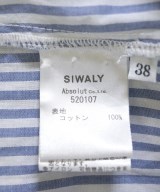 SIWALY（シワリー）シャツワンピース 青 サイズ:38(M位) レディース/2200705610063
