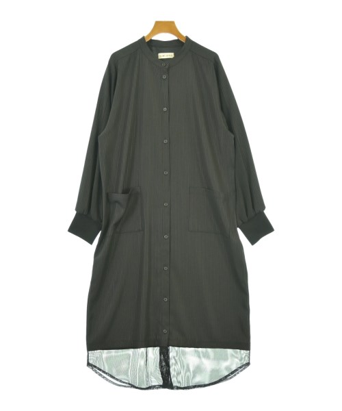 SUMI STYLE(スミスタイル)シャツワンピース 黒 サイズ:F/2200674813014