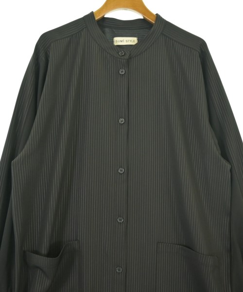 SUMI STYLE（スミスタイル）シャツワンピース 黒 サイズ:F レディース/2200674813014