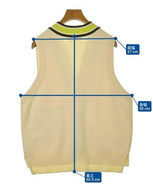 SUMI STYLE（スミスタイル）ベスト/ノースリーブ 白 サイズ:F レディース/2200654195147